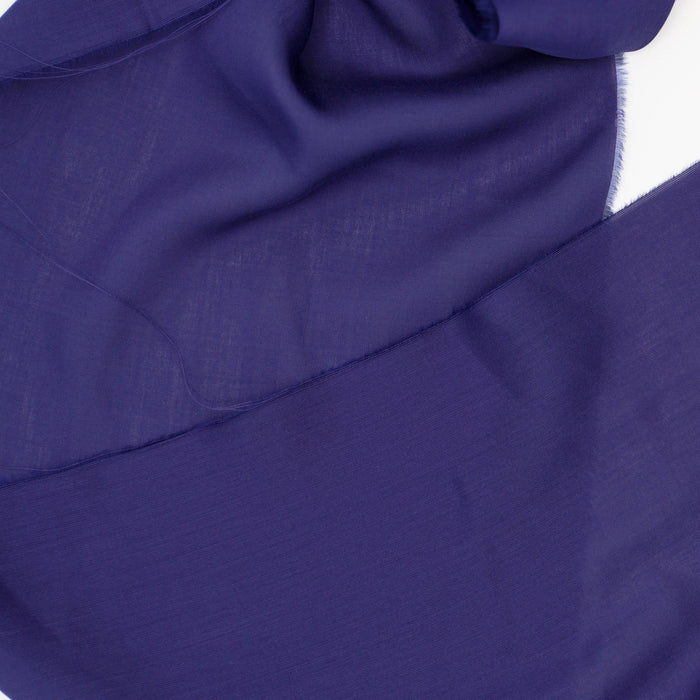 Deep Blue Rayon Silk  Fabric