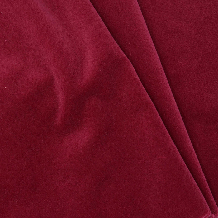 Berry Cotton Velveteen