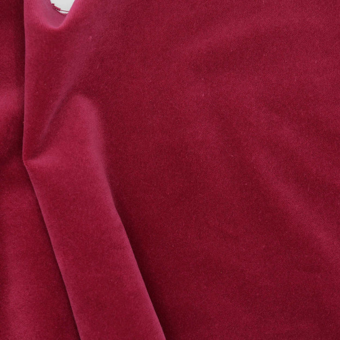 Berry Cotton Velveteen