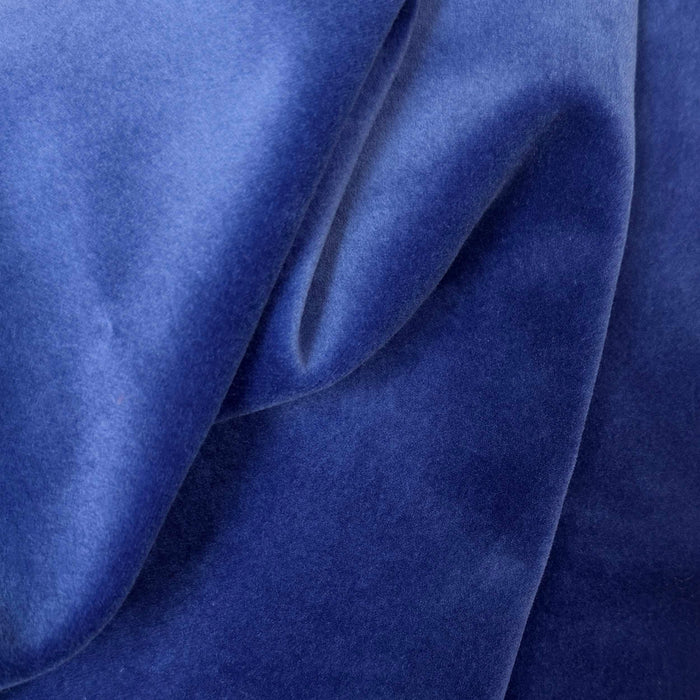 Cobalt Cotton Velveteen