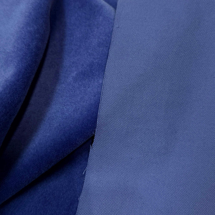 Cobalt Cotton Velveteen