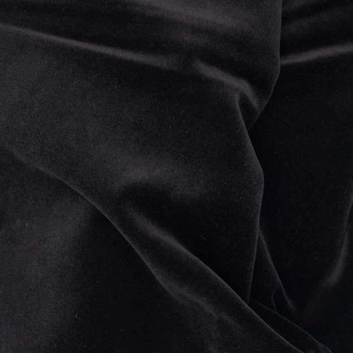 Black Cotton Velveteen