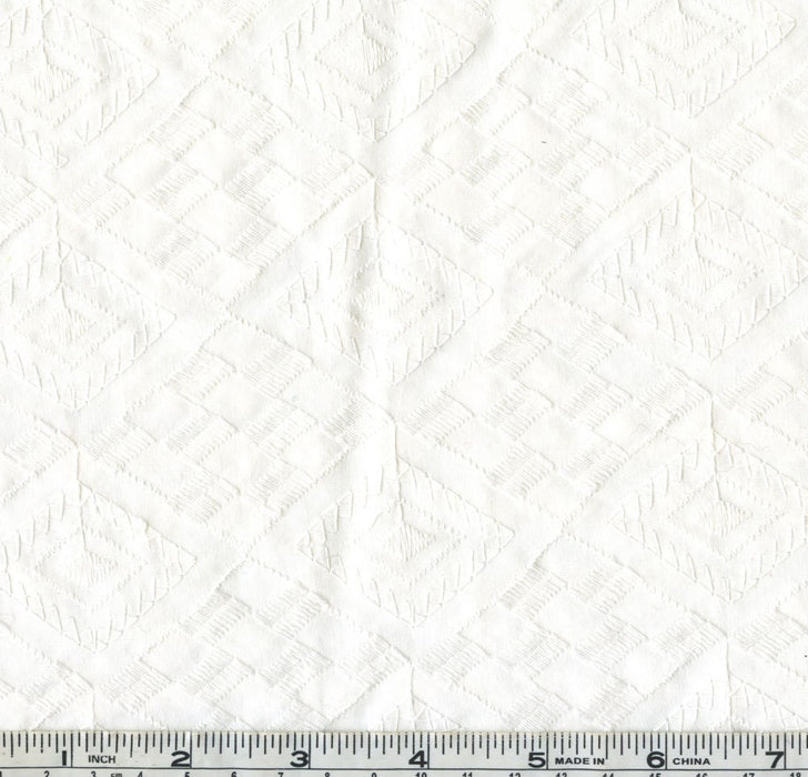 Cotton Embroidered Fabric from Robert Kaufman