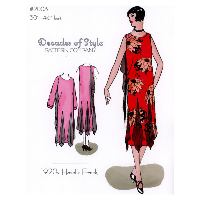 Hazel's Frock Vintage Style Sewing Pattern