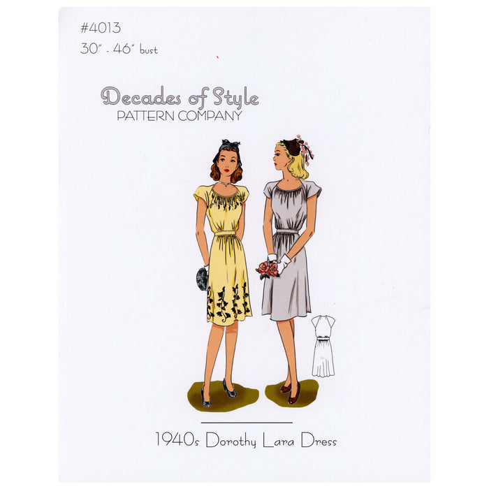 Dorothy Lara Dress Vintage Style Sewing Pattern