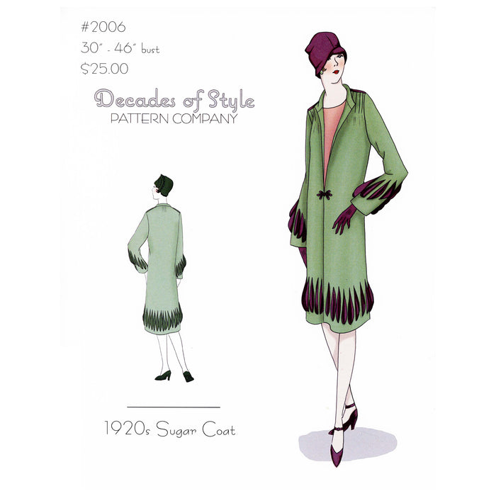 Sugar Coat Vintage Style Sewing Pattern