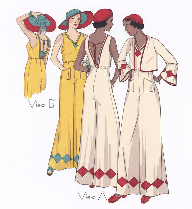 Last Resort 1930's Decades of Style Vintage Style Sewing Pattern