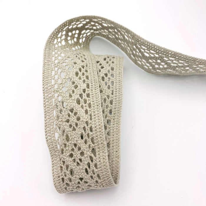 Cotton Crochet Ribbon Trim