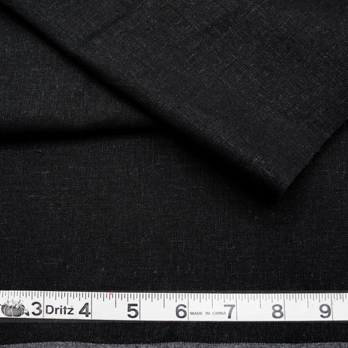 Brussels Washer Linen Rayon Black