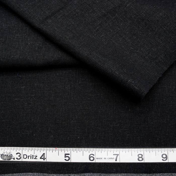 Linen Rayon Black