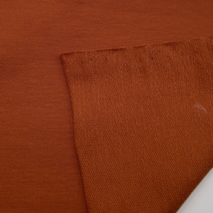 Cotton French Terry Sienna