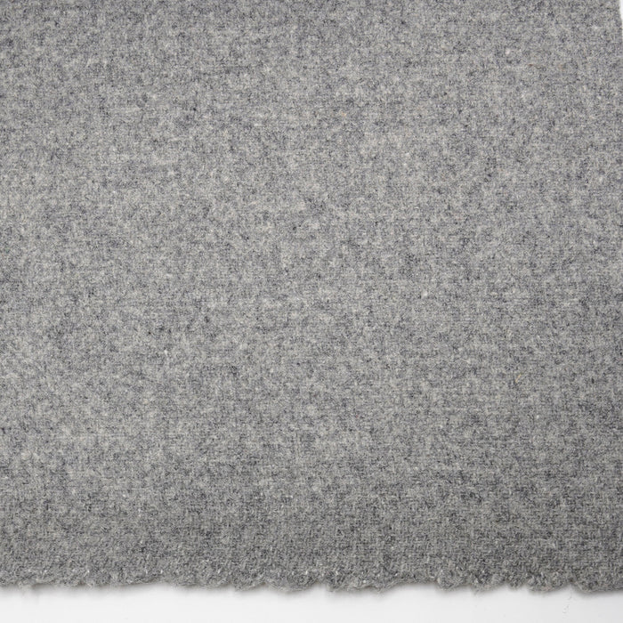 Stone Grey 100% Wool Melton