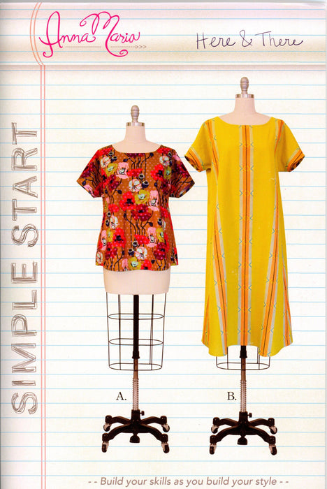 Here and There Easy Dress Pattern