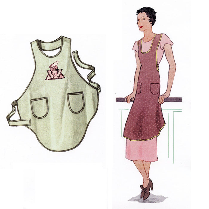 Flapper Apron Decades of Style 1928