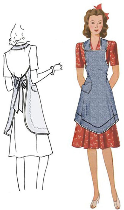 Val's Apron  Decades of Style Vintage Style Sewing Pattern