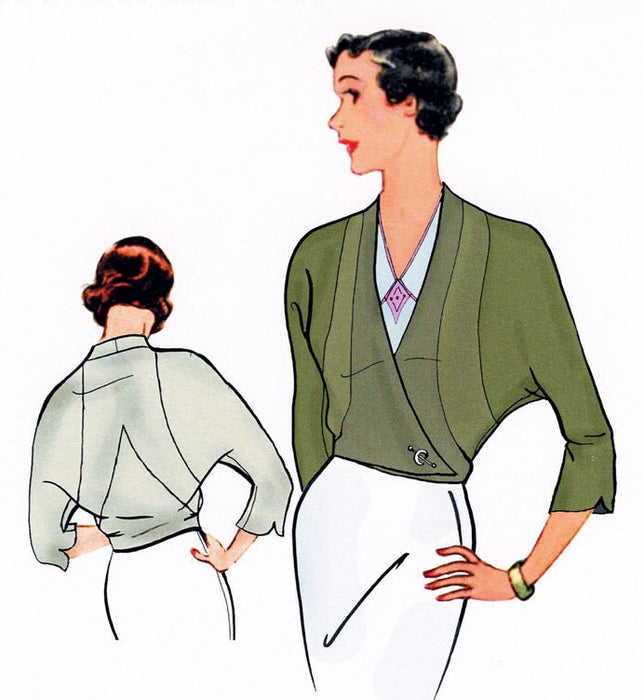 Lily Jacket 1930  Decades of Style Vintage Style Sewing Pattern