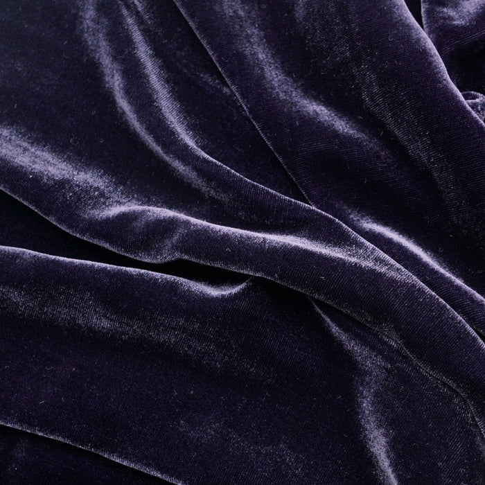 Beautiful Silk Velvet Fabric Twilight