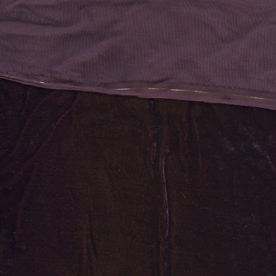 Beautiful Silk Velvet Fabric Violette